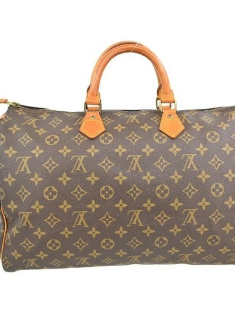 BUYIT03 LOUIS VUITTON MONOGRAM SPEEDY 40 DUFFLE HANDBAG M41522 SA YQ07819 - Picture 2 of 16
